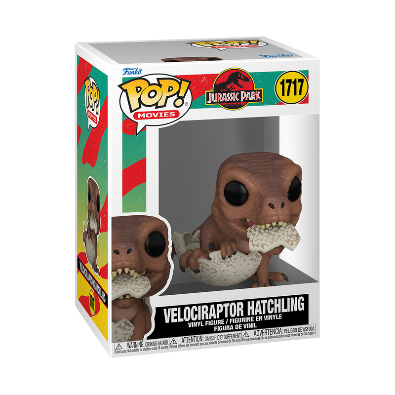 Funko Pop Jurassic Park Velociraptor Hatchling 1717 - Imagem 2