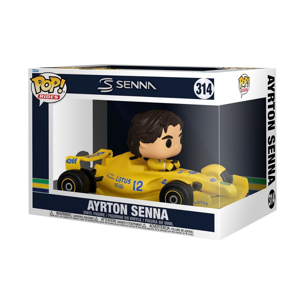 Funko Pop Rides Deluxe Lotus Ayrton Senna - Imagem 5