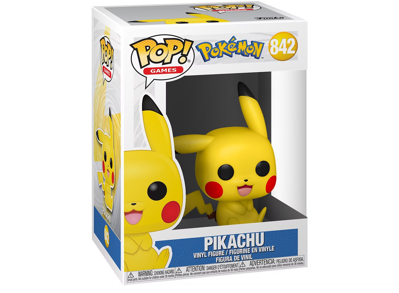Funko Pop Pokemon Pikachu 842 - Imagem 3