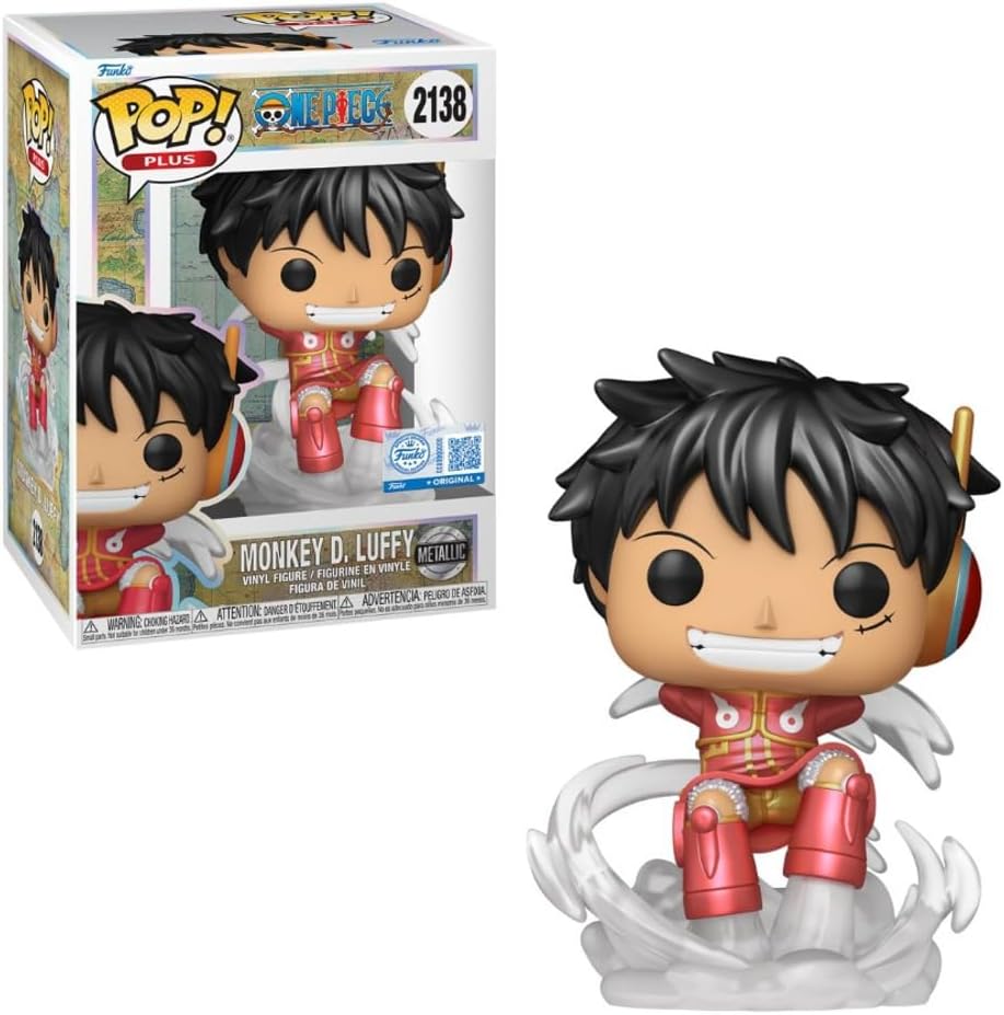 Funko Pop! Monkey D. Luffy PLUS #2138 – One Piece