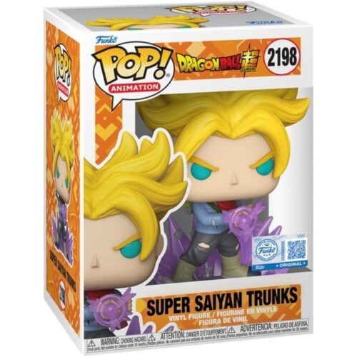 Funko Pop! Super Saiyan Trunks #2198 – Dragon Ball Super (Special Edition)
