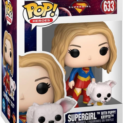 Funko Pop! Supergirl com Krypto #633 – DC Heroes