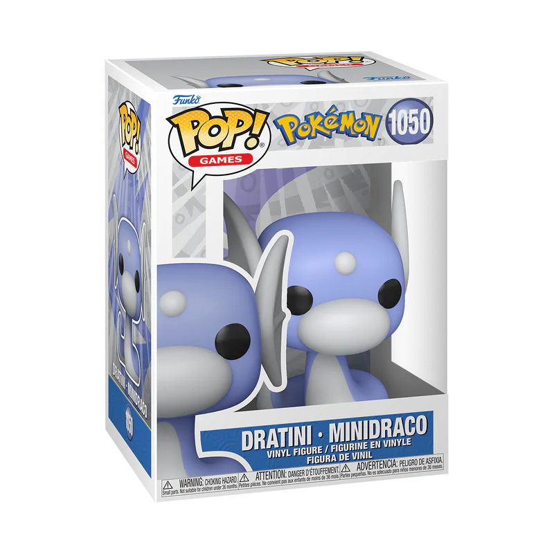 Funko Pop Pokemon Dratini 1050 - Imagem 2