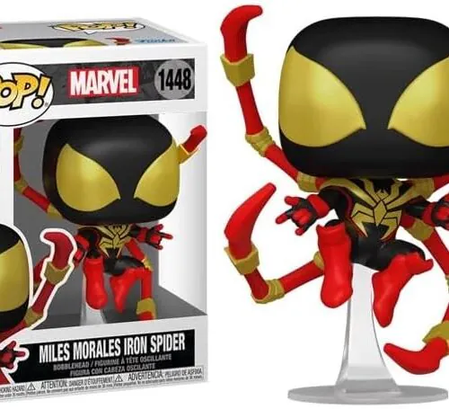 Funko Pop! Miles Morales Iron Spider #1448 – Marvel